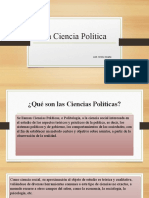 Tema 1. Ciencia Politica