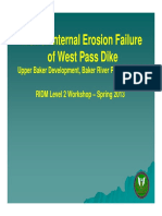 Risk of Internal Erosion Failure - Estimacion Consecuencias