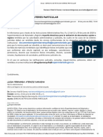 Gmail - DERECHO DE PETICION INTERES PARTICULAR 2