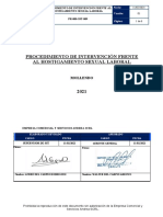 PR-000-SST-009 Procedimiento de Intervención Frente Al Hostigamiento Sexual Laboral