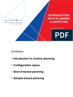 PATH PLANNING ALGORITHMS FOR ROBOT NAVIGATION