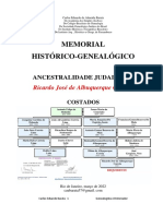 Ancestrais Judeus de Ricardo José
