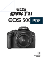 Manual EOS 500D