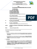 Notificación Multiple N°004-2022 - Informe de Actividades e Informe Mensual