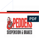 Pedders Brake Pads & Rotors Guide