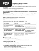 JAVA Interview Question NEW 2