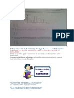 Interpretación de Refranes y Su Significado