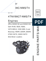 Motor Yanmar 4TNV98C-NMST4