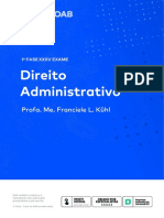 E-Book - Direito Administrativo Franciele Kuhl