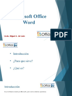 Generalidades de Microsoft Word