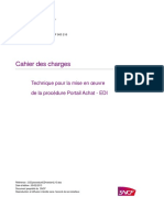 Cahier Charges SNCF