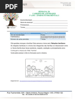 Gabarito - 3º Ano - Semana 26