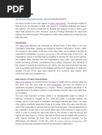 Download Value Chain Essay by khozema1 SN59111255 doc pdf