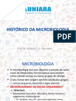 A origem da Microbiologia