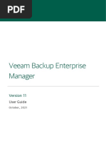 Veeam Backup 11 0 Enterprise Manager User Guide