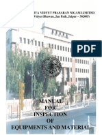 Inspection Manual Equipment and Material
