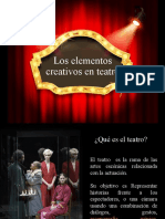 Los Elementos Creativos en Teatro