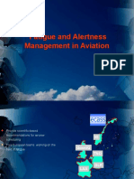 Fatigue and Alertness Management in Aviation