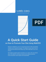 WebCEO Quick Start Guide