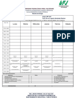 Horario Grupo IMT-1001 2022-3