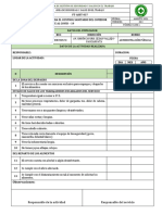 Ft-Asst-037 Formato Lista de Chequeo para El Control Sanitario Del Comedor Frente Al Covid - 19