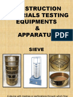Construction Materials Testing Equipments