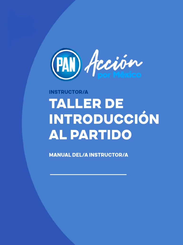 Manual Del Instructor Tip 2021 | PDF | Partidos políticos | Democracia