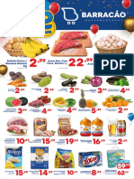 Ofertas de supermercado com frutas, legumes e carnes