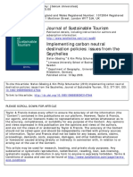 Journal of Sustainable Tourism