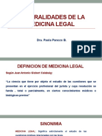 1.2. - Generalidades de La Medicina Legal y Deontologia