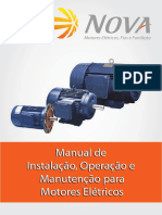 Manual de Instalação, Operação e Manutenção para Motores Elétricos Nova