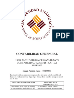 Contabilidad Financiera Vs Contabilidad Administrativa