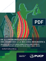 Gálvez 2016. Libro. de La Antropologización Del Derecho A La Recaída Dogmática (Final)