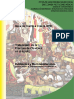GPC - Fractura Clavícula - Adulto