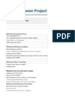 Bruce1 Activity Template Project Plan