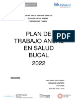 PLAN DE TRABAJO 2022