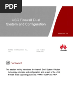 HC120119014 USG Firewall Dual System and Configuration