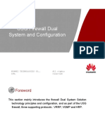 HC120119014 USG Firewall Dual System and Configuration