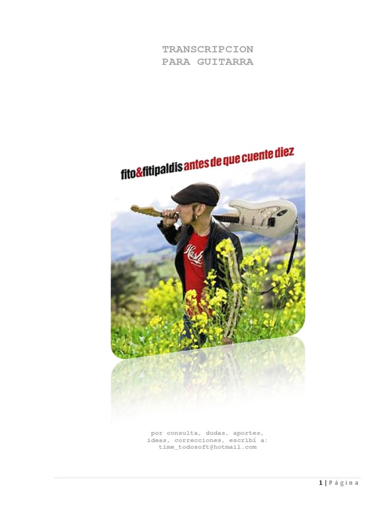 Fito & Fitipaldis Antes de Que Cuente Diez (2009) PDF