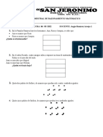 5° Examen Bimestral de Razonamiento Matematico