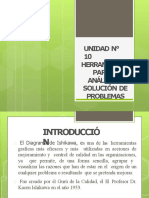 Unidad N°10 Diagrama Causa y Efecto