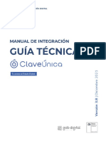 Guía Técnica de Integración A ClaveÚnica