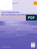 Guide Des Organismes de Formation Professionnelle - Creation Fonctionnement Droit Du Travail Obligations Et Sanctions-3