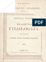 Srepel Klasicna Filologija PDF
