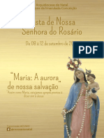 CONVITE Festa de Nossa Senhora Do Rosário 2022