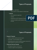 Preparing Proposals 1