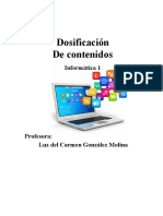 Dosificación