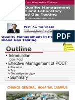 Prof. Aw Tar Choon - Quality Management Inf Point of Care Blood Gas Testing