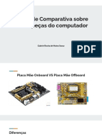 Placas mãe, vídeo e armazenamento: comparação entre onboard, offboard, dedicada, integrada, SSD e HD