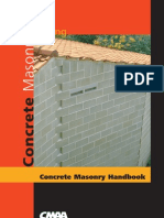 Concrete Masonry Handbook, Walling